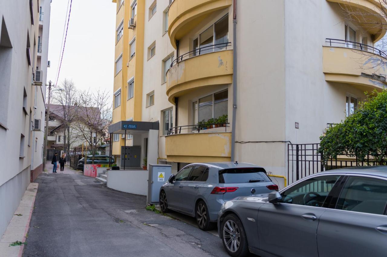 Penthouse With Huge Rooftop Terrace & City View Bucureşti Eksteriør bilde