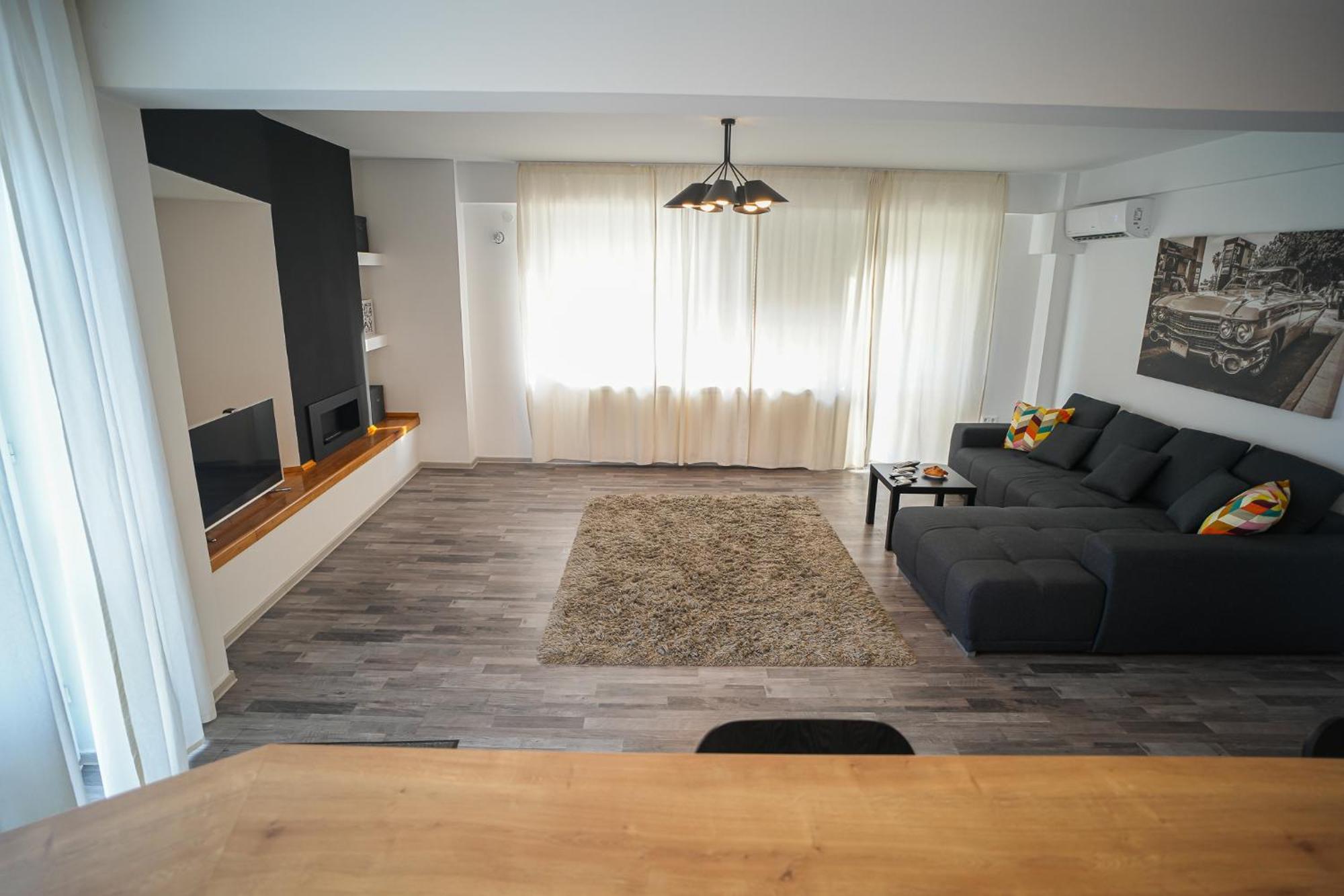 Penthouse With Huge Rooftop Terrace & City View Bucureşti Eksteriør bilde