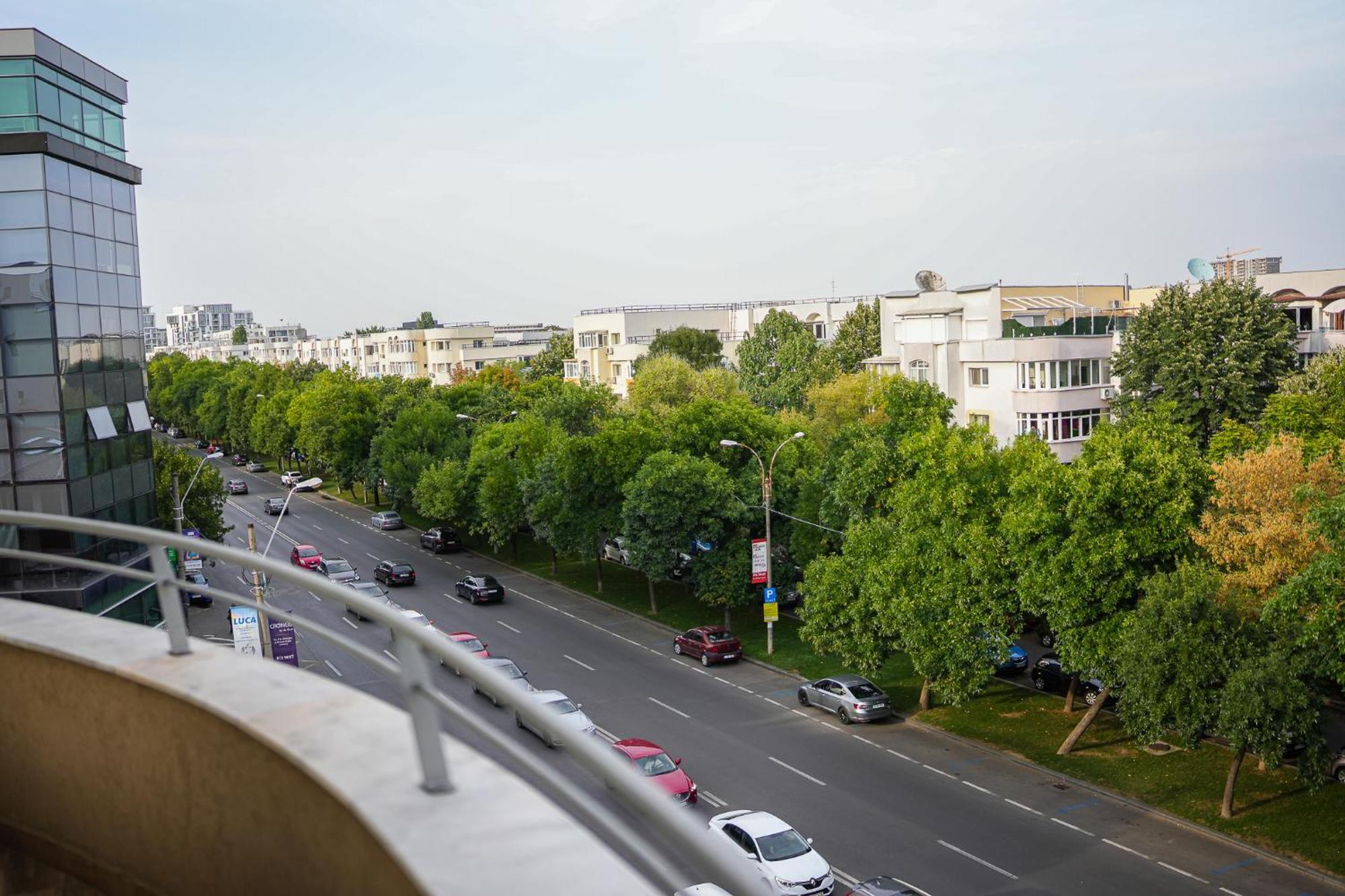 Penthouse With Huge Rooftop Terrace & City View Bucureşti Eksteriør bilde
