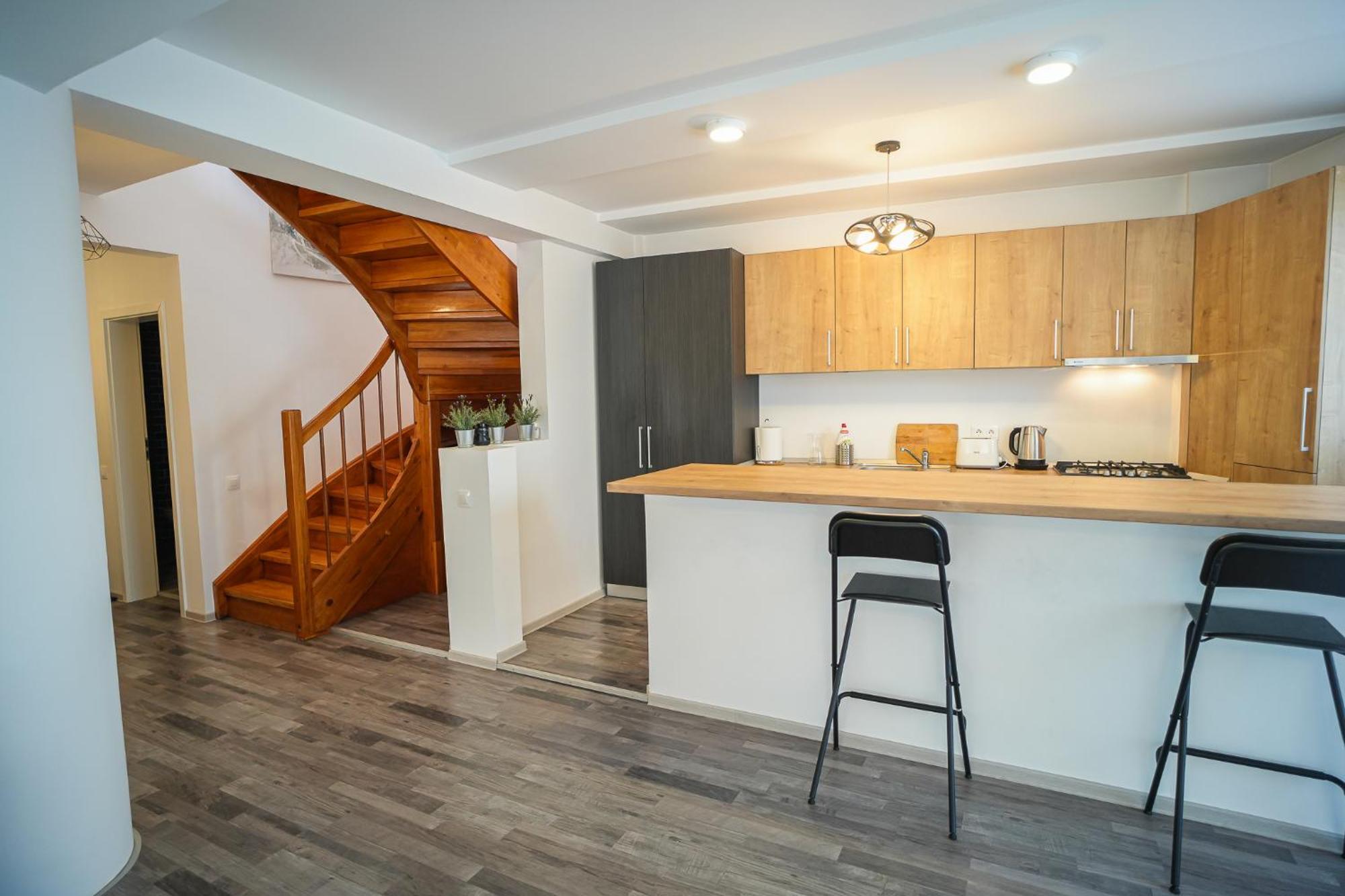 Penthouse With Huge Rooftop Terrace & City View Bucureşti Eksteriør bilde