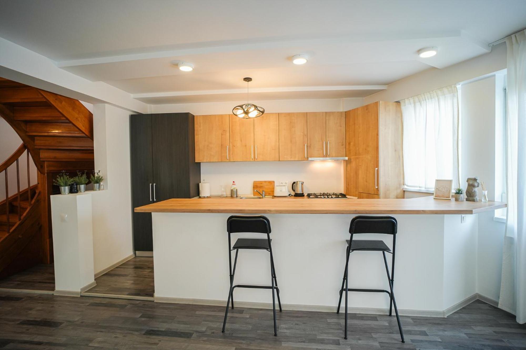 Penthouse With Huge Rooftop Terrace & City View Bucureşti Eksteriør bilde